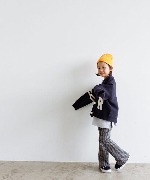 LOWRYS FARM（ローリーズファーム）の「５Ｇレタードカーデ　961680（ニット/セーター・キッズ・ネイビー/レッド/アイボリー・110cm/120cm/130cm/140cm/150cm）」の16枚目の写真