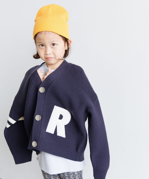 LOWRYS FARM（ローリーズファーム）の「５Ｇレタードカーデ　961680（ニット/セーター・キッズ・ネイビー/レッド/アイボリー・110cm/120cm/130cm/140cm/150cm）」の18枚目の写真