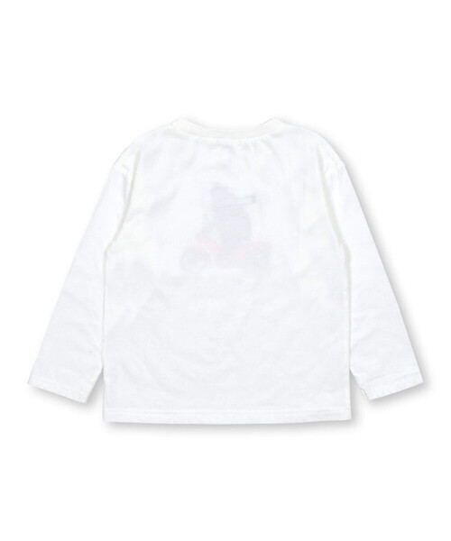 Noeil aime BeBe(ノイユエイムベベ)の「クマさん&自転車発泡プリントTシャツ(80~130cm)(Tシャツ/カットソー・キッズ・ホワイト/イエロー・120cm/110cm/100cm/90cm/130cm/80cm)」の12枚目の写真