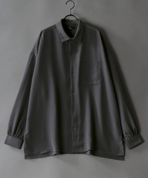Drape Regular Collar Shirt/ドレープ レギュラーカラー シャツ