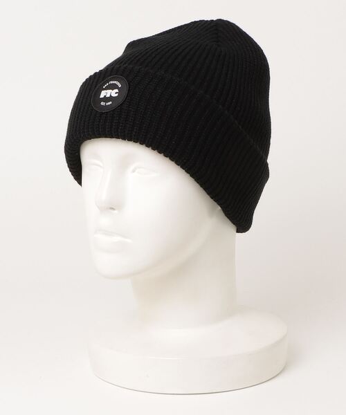 FTC（エフティーシー）の「EST. 1986 BEANIE（ニットキャップ/ビーニー・メンズ・イエロー/ブラック/オリーブ・FREE）」の5枚目の写真