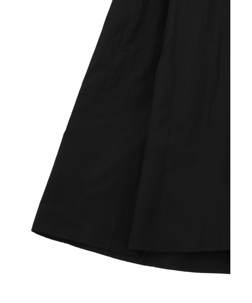 1er プルミエアロンディスモン タフタティアードスカート ロング マキシ 黒 1er Arrondissement（プルミエアロンディスモン）の「タフタティアード