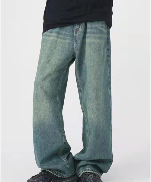 WESTSEA(ウエストシー)の「レトロ デニムパンツ(デニムパンツ・メンズ・パープル/ピンク/ブルー/ブラウン/ブラック/ライトブルー・XL/M/L)」の10枚目の写真