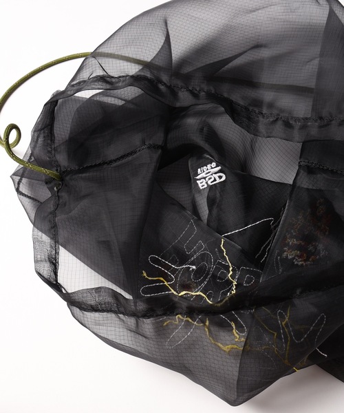 bedsidedrama(ベットサイドドラマ)の「Ghost Tote Bag(トートバッグ・レディース・パープル/ベージュ/ブラック・1)」の11枚目の写真