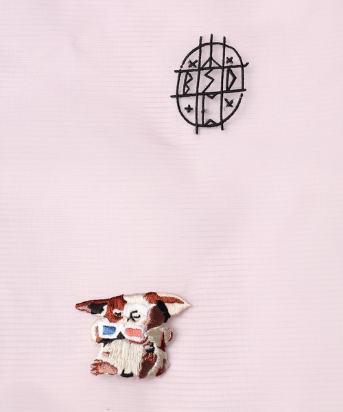 bedsidedrama(ベットサイドドラマ)の「Ghost Tote Bag(トートバッグ・レディース・パープル/ベージュ/ブラック・1)」の14枚目の写真