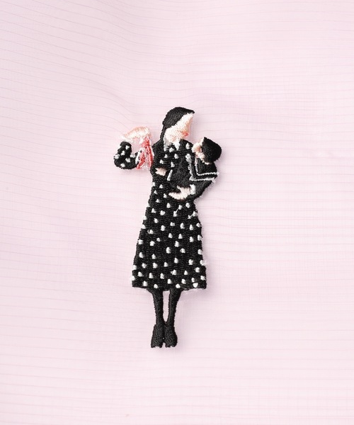 bedsidedrama(ベットサイドドラマ)の「Ghost Tote Bag(トートバッグ・レディース・パープル/ベージュ/ブラック・1)」の15枚目の写真