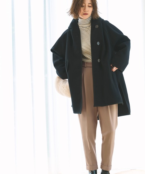RUIRUE BOUTIQUE(ルイルエブティック)の「【あたたか裏起毛シリーズ】シークレットゴムストレート美脚パンツ(その他パンツ・レディース・ネイビー/パープル/ブラック/モカ・M/S/4L/5L/LL/L/3L)」の15枚目の写真