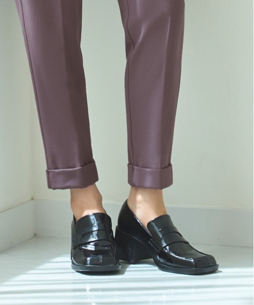 RUIRUE BOUTIQUE(ルイルエブティック)の「【あたたか裏起毛シリーズ】シークレットゴムストレート美脚パンツ(その他パンツ・レディース・ネイビー/パープル/ブラック/モカ・M/S/4L/5L/LL/L/3L)」の20枚目の写真