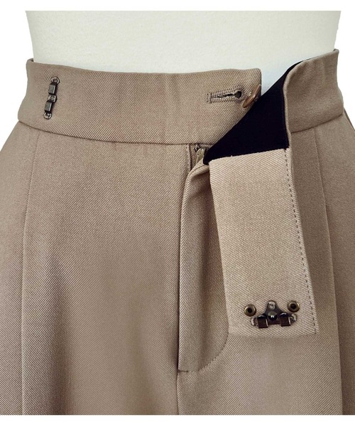 RUIRUE BOUTIQUE(ルイルエブティック)の「【あたたか裏起毛シリーズ】シークレットゴムストレート美脚パンツ(その他パンツ・レディース・ネイビー/パープル/ブラック/モカ・M/S/4L/5L/LL/L/3L)」の5枚目の写真