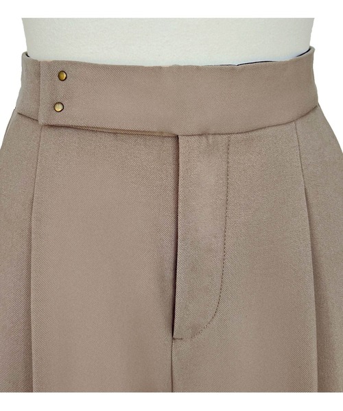 RUIRUE BOUTIQUE(ルイルエブティック)の「【あたたか裏起毛シリーズ】シークレットゴムストレート美脚パンツ(その他パンツ・レディース・ネイビー/パープル/ブラック/モカ・M/S/4L/5L/LL/L/3L)」の7枚目の写真