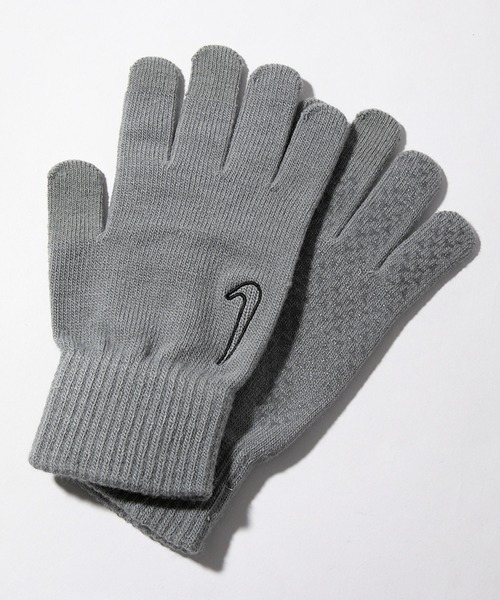 NIKE（ナイキ）の「【NIKE/ナイキ 】ニット テック＆グリップ グローブ2.0（手袋・メンズ・ブラック/グレー系/ブルー系/ブルー・S/M/L/XL）」の9枚目の写真