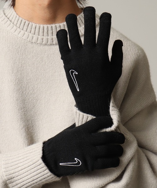 NIKE（ナイキ）の「【NIKE/ナイキ 】ニット テック＆グリップ グローブ2.0（手袋・メンズ・ブラック/グレー系/ブルー系/ブルー・S/M/L/XL）」の11枚目の写真