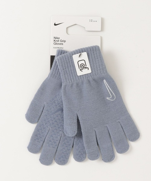 NIKE（ナイキ）の「【NIKE/ナイキ 】ニット テック＆グリップ グローブ2.0（手袋・メンズ・ブラック/グレー系/ブルー系/ブルー・S/M/L/XL）」の19枚目の写真