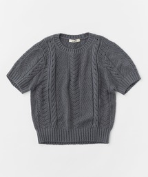 アンフィル unfil 23AW ニット アルパカ セーター 1 黒 グレー アンフィル unfil 23AW ニット アルパカ セーター 1 黒 グレー