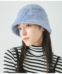 ANAP | フェイクファー　チューリップ　ハット(ハット)