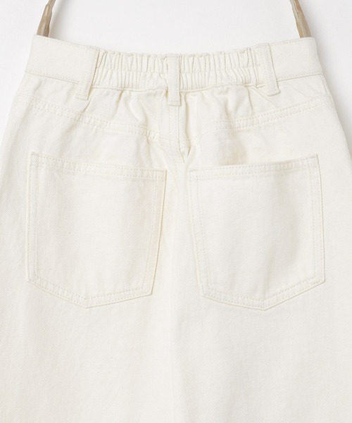 Honeys（ハニーズ）の「ストレートデニムパンツ（股下６８ｃｍ）（デニムパンツ・レディース・ブラック/ブルー/アイボリー・SS/S/LL/M/L）」の21枚目の写真