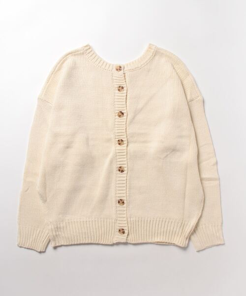 aquagarage（アクアガレージ）の「前後2wayプルオーバー（ニット/セーター・レディース・アイボリー/ベージュ/ブラック・ONESIZE）」の12枚目の写真