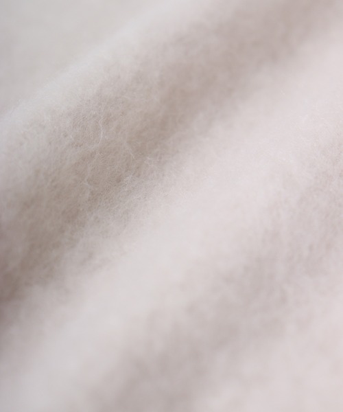 FUNALIVE（ファンアライブ）の「ふんわりソリッドボリュームストール（ストール/ショール・メンズ・ピンク系/オレンジ/チャコールグレー/アイボリー/ライム/ブルー系・FREE）」の17枚目の写真