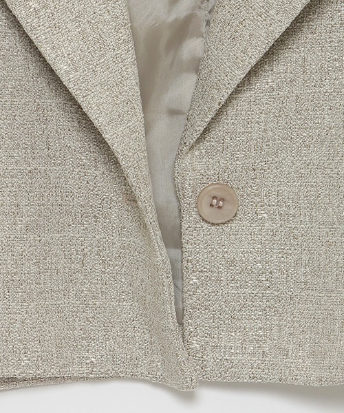 by LOVEiT(バイラビット)の「ショートジャケット(テーラードジャケット・キッズ・ブラック/ミント/キナリ・160cm/140cm/150cm/130cm/120cm)」の10枚目の写真