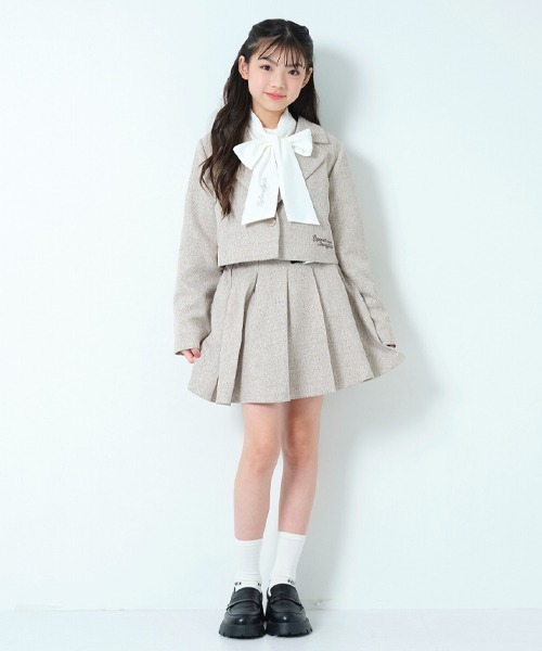 by LOVEiT(バイラビット)の「ショートジャケット(テーラードジャケット・キッズ・ブラック/ミント/キナリ・160cm/140cm/150cm/130cm/120cm)」の22枚目の写真