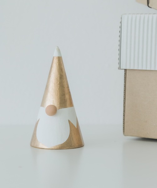 URBAN RESEARCH DOORS(アーバンリサーチドアーズ)の「shesay マンゴーウッド トムテオブジェ S(インテリア雑貨・レディース・シルバー/ゴールド・SMALL)」の4枚目の写真