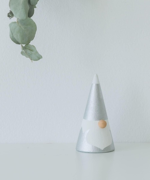 URBAN RESEARCH DOORS(アーバンリサーチドアーズ)の「shesay マンゴーウッド トムテオブジェ S(インテリア雑貨・レディース・シルバー/ゴールド・SMALL)」の6枚目の写真