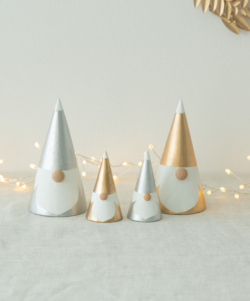 URBAN RESEARCH DOORS(アーバンリサーチドアーズ)の「shesay マンゴーウッド トムテオブジェ S(インテリア雑貨・レディース・シルバー/ゴールド・SMALL)」の9枚目の写真