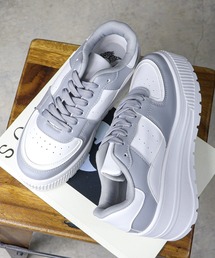 LOVEHUNTER（ラブハンター）の「軽量厚底　ボリュームソールコートスニーカー（スニーカー）」