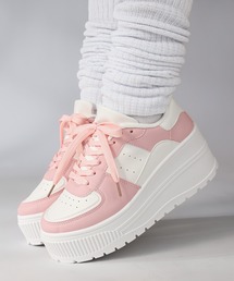 LOVEHUNTER（ラブハンター）の「軽量厚底　ボリュームソールコートスニーカー（スニーカー）」