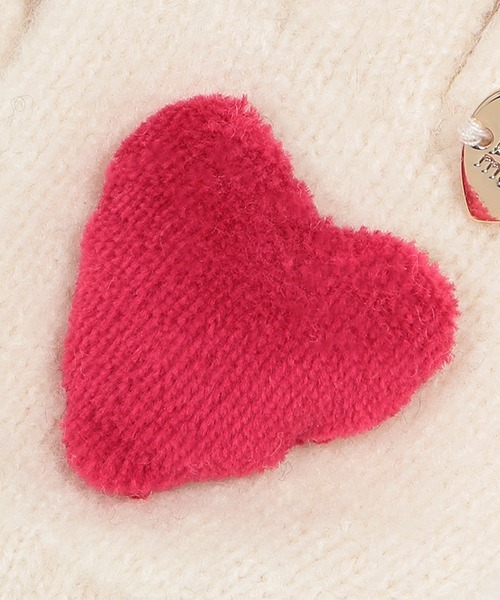 petit main（プティマイン）の「モチーフ手袋（手袋・キッズ・ピンク/アイボリー/ライトグリーン/ネイビー/チャコール・S/M）」の7枚目の写真