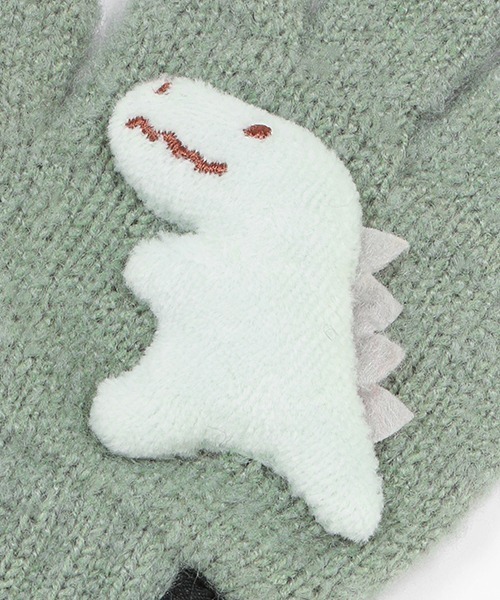 petit main（プティマイン）の「モチーフ手袋（手袋・キッズ・ピンク/アイボリー/ライトグリーン/ネイビー/チャコール・S/M）」の9枚目の写真