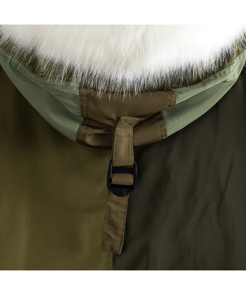 APPLEBUM(アップルバム)の「"Monochromatic" N-3B Jacket(ミリタリージャケット・メンズ・ネイビー/オリーブ・X-LARGE/LARGE/MEDIUM)」の17枚目の写真