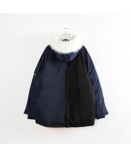 ジャケット・アウター gnuM ADAM ET ROPÉ FEMME(アダム エ ロペ ファム) / N-3Bロングパファー