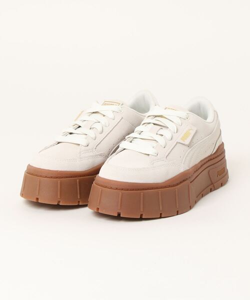 【未使用】PUMA プーマ　ウィメンズ　メイズ　スタック　スニーカー　23.5 PUMA/プーマ メイズ スタック ソフト ウィンター スニーカー