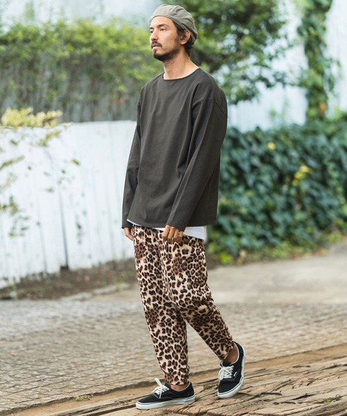 CAMBIO(カンビオ)の「mlt4582-Boat Neck Long Sleeve Cut sew ボートネック カットソー(Tシャツ/カットソー・メンズ・ブルー/マスタード/ホワイト/スモークグレー・M/L)」の20枚目の写真