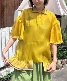 Candy Stripper | SHINY POLO トップス(ポロシャツ)