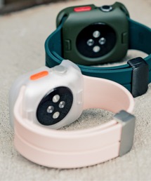 zandy（ズィーアンドワイ）の「zandy ズィーアンドワイ/ Apple Watch ケース＆ベルトセット マットタイプ【スクエアソフトフレーム】アップルウォッチカバー& シリコンループバンド Series10・11 42mm 46mm対応 //// set2（デジタル腕時計）」