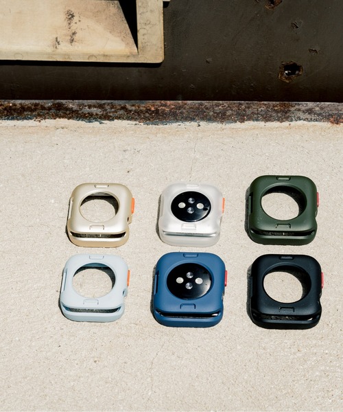 zandy（ズィーアンドワイ）の「zandy ズィーアンドワイ Apple Watch ケース＆ベルトセット マットタイプ【スクエアソフトフレーム】 アップルウォッチカバー& シリコンループバンド /// set2（デジタル腕時計・メンズ・ブラック×グレー/ピンク/グリーン/グレイッシュブルー/ホワイト×シルバー/オレンジ/ネイビー/シルバー×ブラック/ブルーグレー/シルバー×ブルー/ミント/オレンジ系その他・S/M）」の13枚目の写真