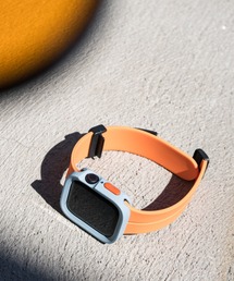 ability（アビリティ）の「zandy ズィーアンドワイ/ Apple Watch ケース＆ベルトセット マットタイプ【スクエアソフトフレーム】アップルウォッチカバー& シリコンループバンド Series10・11 42mm 46mm対応 //// set2（デジタル腕時計）」