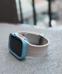 ability（アビリティ）の「zandy ズィーアンドワイ/ Apple Watch ケース＆ベルトセット マットタイプ【スクエアソフトフレーム】アップルウォッチカバー& シリコンループバンド Series10・11 42mm 46mm対応 //// set2（デジタル腕時計）」