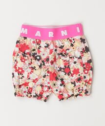 MARNI（マルニ）Baby ブランドロゴフラワーショートパンツセットアップ対応