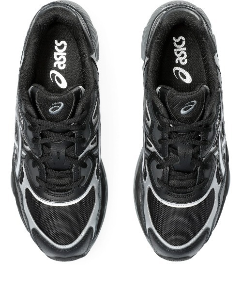 asics GEL NYC 24cm ブラック/シルバー ASICS Gel-NYC Kicki Yang Zhang Black Pure Silver メンズ