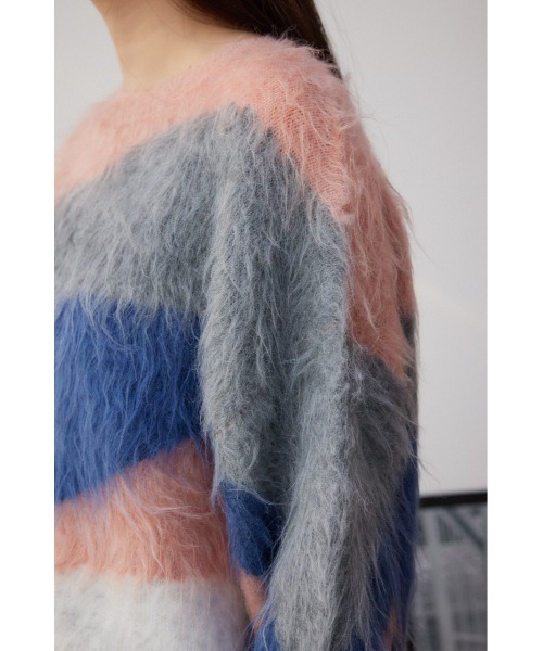 AZUL by moussy(アズールバイマウジー)の「シャギー柄ニット(ニット/セーター・レディース・その他2/その他3/マルチ・FREE)」の21枚目の写真