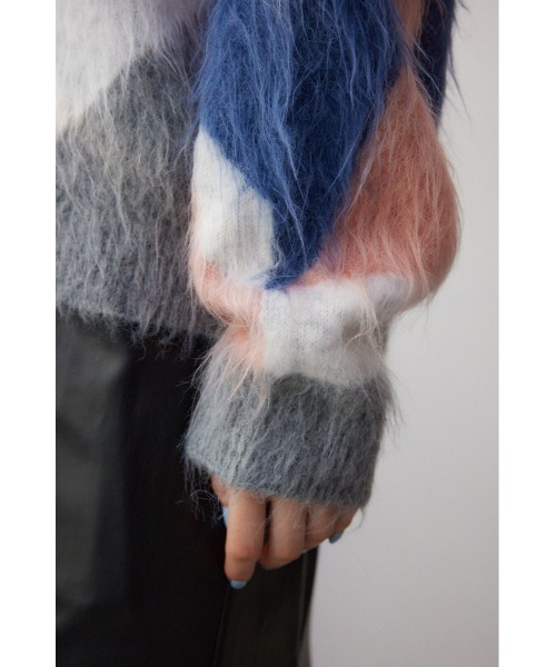 AZUL by moussy(アズールバイマウジー)の「シャギー柄ニット(ニット/セーター・レディース・その他2/その他3/マルチ・FREE)」の22枚目の写真