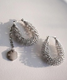 MILIA/tree フープピアス  【金属アレルギー対応】