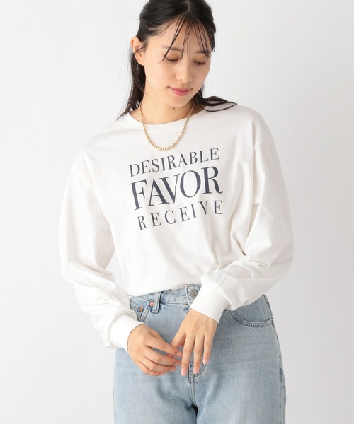GLOBAL WORK（グローバルワーク）の「ヘビロッTEEプリント長袖/975604（Tシャツ/カットソー・レディース・杢グレー/スミクロ/ホワイト系その他3/ホワイト系その他4/ホワイト系その他5/ホワイト系その他6・MEDIUM/LARGE）」の5枚目の写真