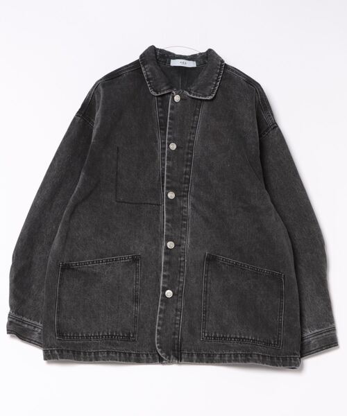 aimoha(アイモハ)の「【aimoha neo】VINTAGE PROCESSED LOOSE FIT JACKET(シャツ/ブラウス・メンズ・ダークグレー/ネイビー・XX-LARGE/XXX-LARGE/XXXX-LARGE/XXXXX-LARGE)」の10枚目の写真