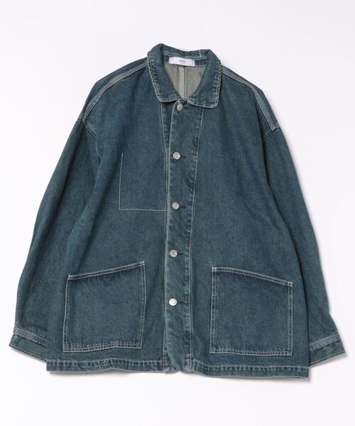 aimoha(アイモハ)の「【aimoha neo】VINTAGE PROCESSED LOOSE FIT JACKET(シャツ/ブラウス・メンズ・ダークグレー/ネイビー・XX-LARGE/XXX-LARGE/XXXX-LARGE/XXXXX-LARGE)」の11枚目の写真