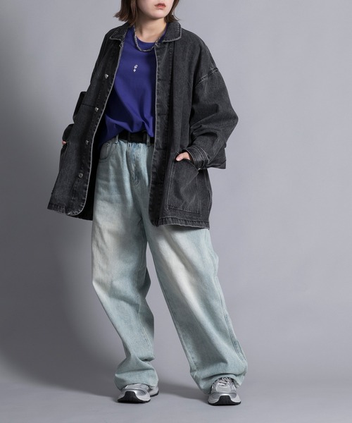 aimoha(アイモハ)の「【aimoha neo】VINTAGE PROCESSED LOOSE FIT JACKET(シャツ/ブラウス・メンズ・ダークグレー/ネイビー・XX-LARGE/XXX-LARGE/XXXX-LARGE/XXXXX-LARGE)」の21枚目の写真