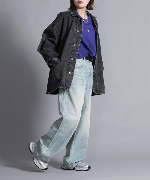 aimoha(アイモハ)の「【aimoha neo】VINTAGE PROCESSED LOOSE FIT JACKET(シャツ/ブラウス・メンズ・ダークグレー/ネイビー・XX-LARGE/XXX-LARGE/XXXX-LARGE/XXXXX-LARGE)」の22枚目の写真